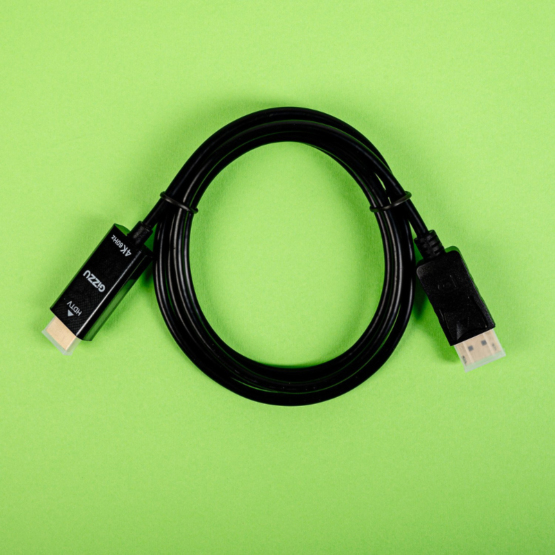 Gizzu 4K60Hz DisplayPort to HDMI Cable 1.5m - Black