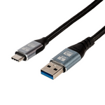 Gizzu 60W 10Gbps USB to Type C 2m Cable - Black