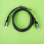 Gizzu 66W 480Mbps USB to Type C 2m Cable - Black