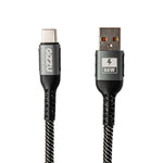 Gizzu 66W 480Mbps USB to Type C 2m Cable - Black