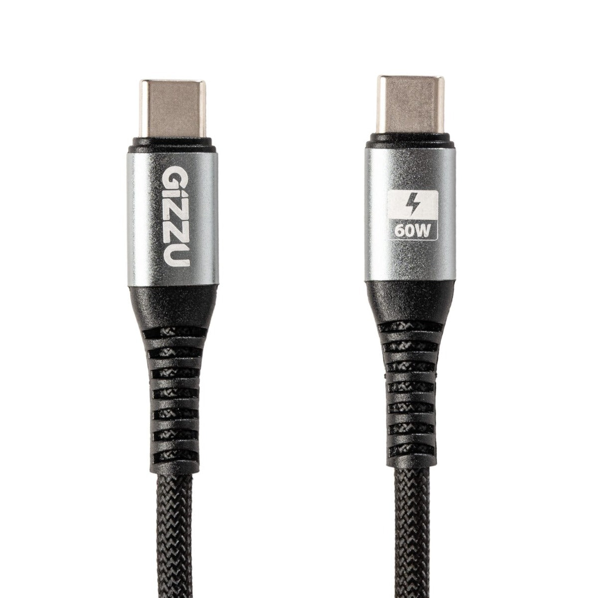 Gizzu¬¨‚Ä†60W 480Mbps Type C 1m Cable - Black