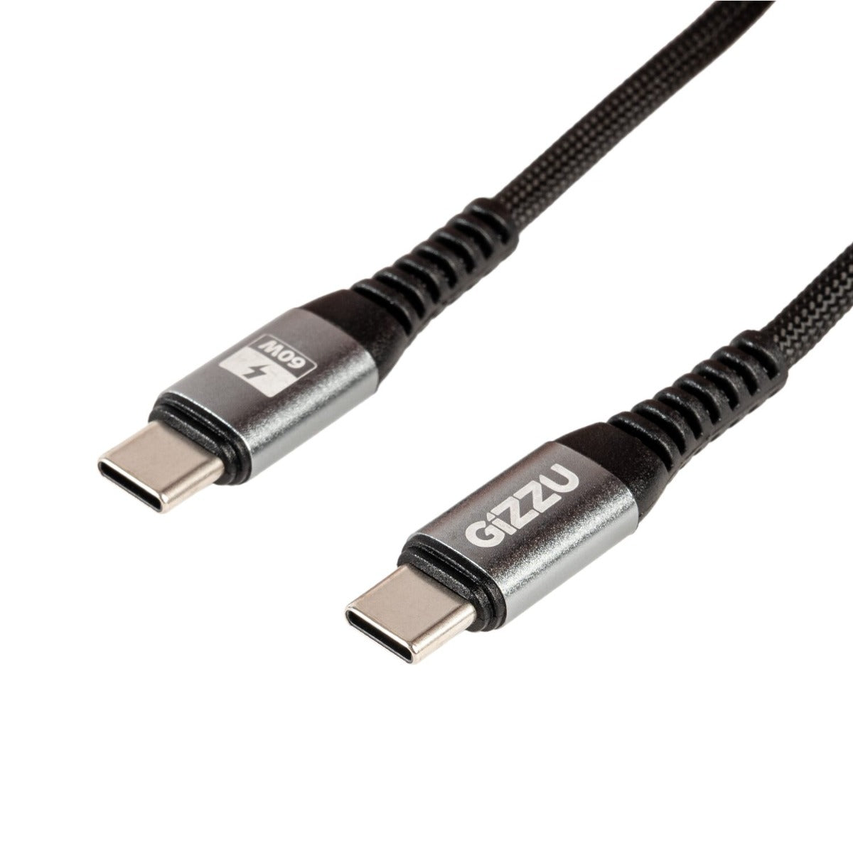Gizzu¬¨‚Ä†60W 480Mbps Type C 1m Cable - Black