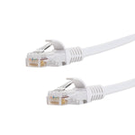 Gizzu Cat6 UTP Fly Lead Ethernet Network Cable 50cm - White - White
