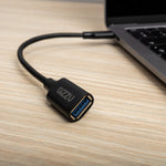 Gizzu Type C to USB3.0 OTG Adapter - Black