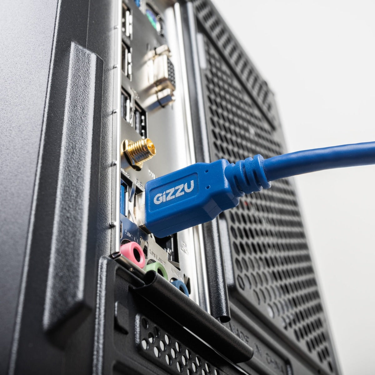 Gizzu USB 3.0 Extension Cable 5m - Blue - Blue