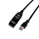 Gizzu USB3.0 Active Extension Cable 10m - Black