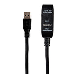 Gizzu USB3.0 Active Extension Cable 10m - Black