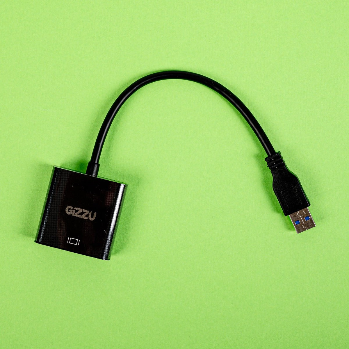 Gizzu USB3.0 to VGA Adapter - Black