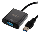Gizzu USB3.0 to VGA Adapter - Black