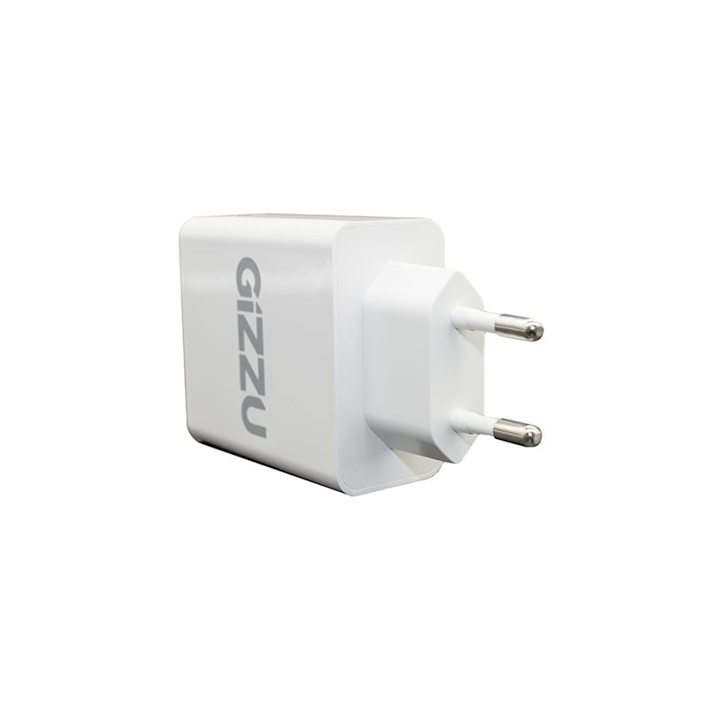 GIZZU Wall Charger Type C 36W PD QC3.0 18W - White - White
