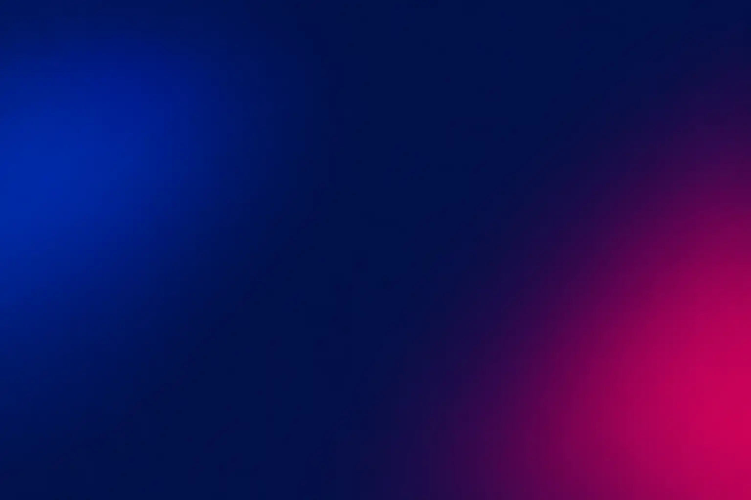 A gradient background transitioning from deep blue to vibrant magenta.