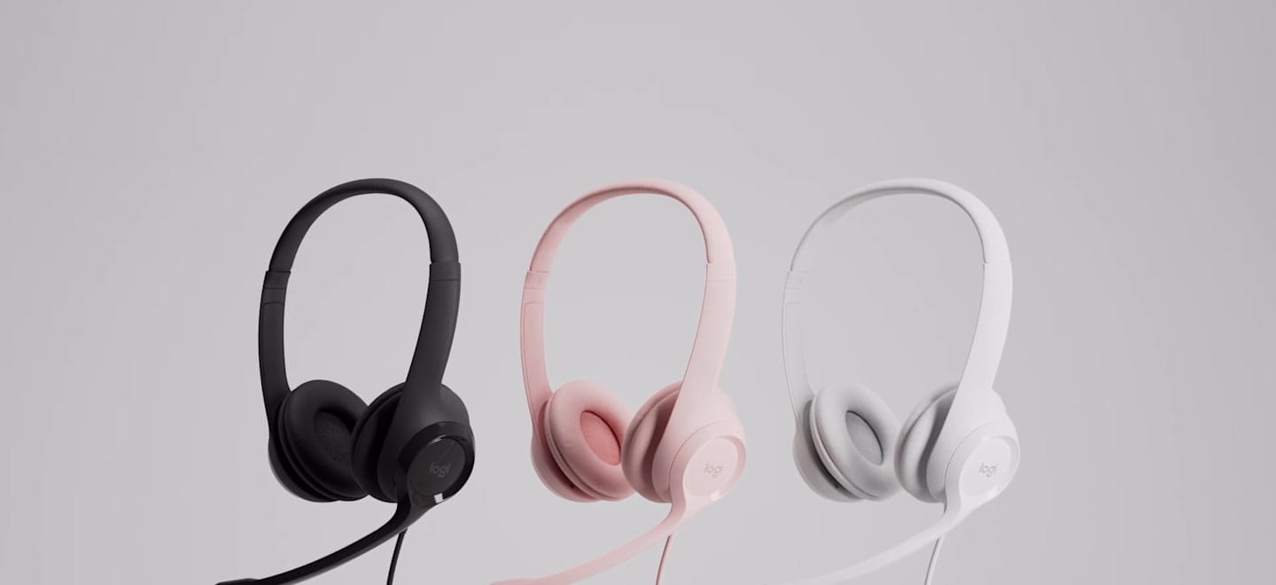 Logitech USB-C Headset with Noise-Cancelling Mic