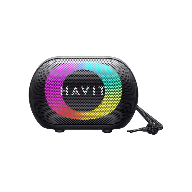 Havit Small RGB Wireless Speaker - Black - Black