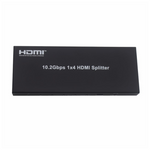 HDCVT 1x4 HDMI 1.4 Splitter 4K with EDID Management - Black