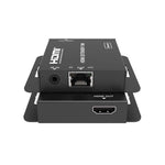 HDCVT HDMI 1.4 70m Extender with IR - Black - Black