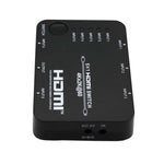 HDCVT HDMI 5 x 1 Switch - Black - Black