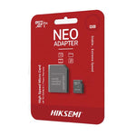 Hiksemi C1 256GB Micro SD Card with Adapter - Black - Black