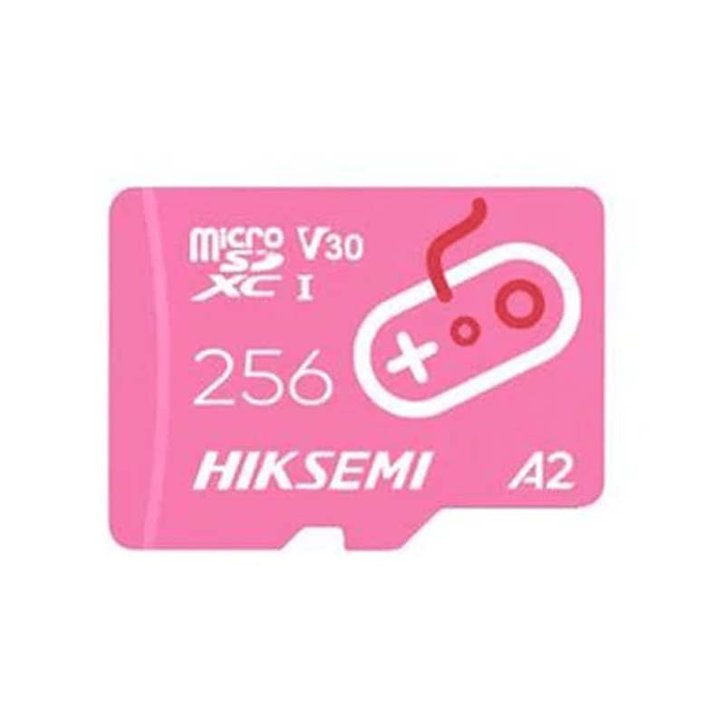 Hiksemi City Fun 256GB Class 10 MicroSDXC Memory Card - Pink