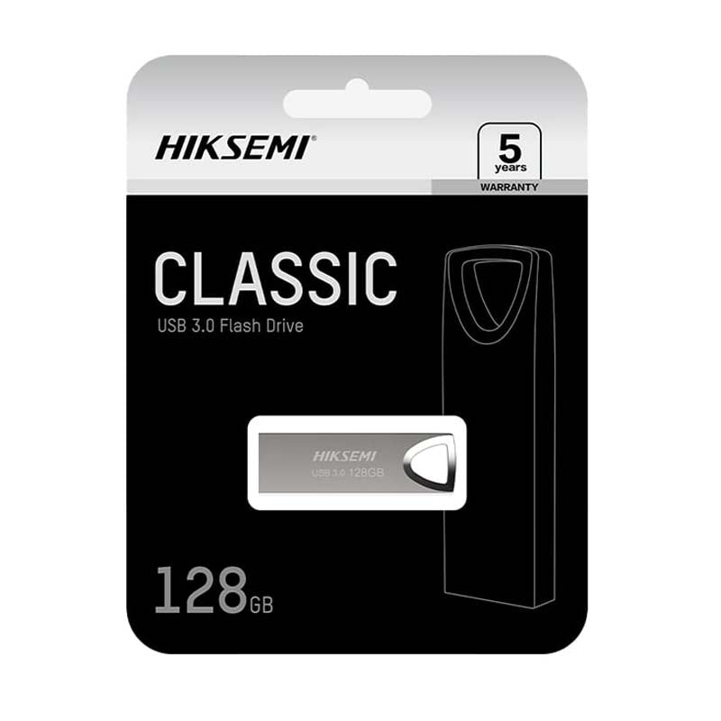 Hiksemi Classic 128GB USB3.0 Flash Drive - Metal - Grey