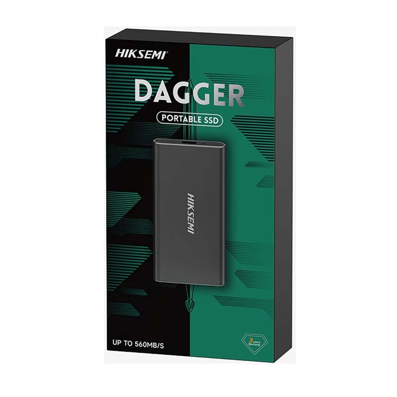 Hiksemi Dagger 2TB USB C Portable SSD