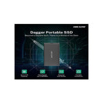 Hiksemi Dagger 2TB USB C Portable SSD