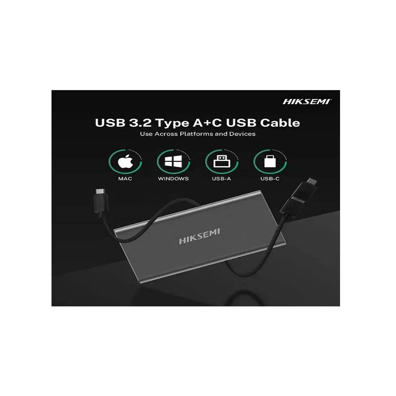 Hiksemi Dagger 2TB USB C Portable SSD