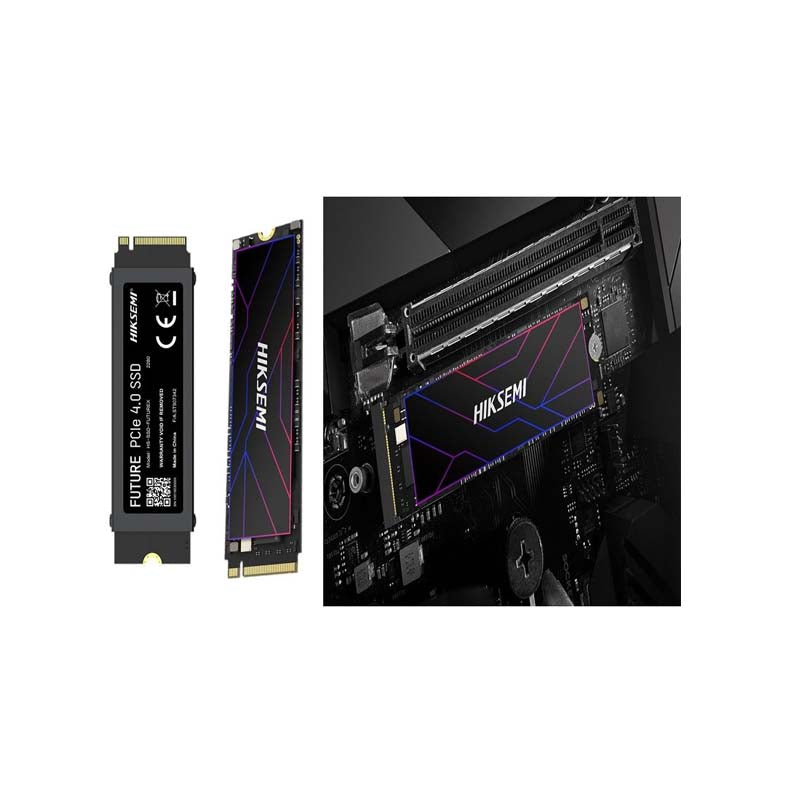 Hiksemi Future 512GB PCIe Gen4 NVMe Internal SSD - Black