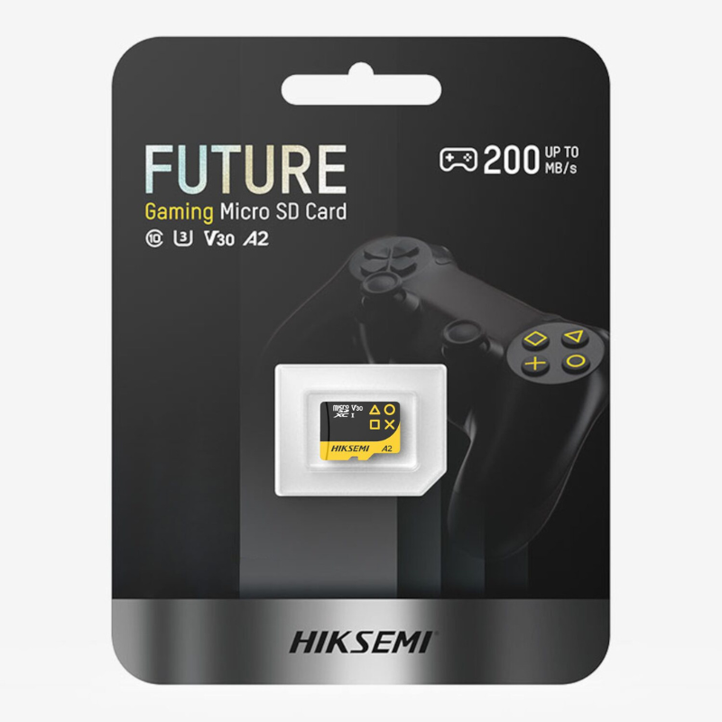 Hiksemi FUTURE G3 256GB MicroSDXC Gaming Card (Without Adapter) - Black