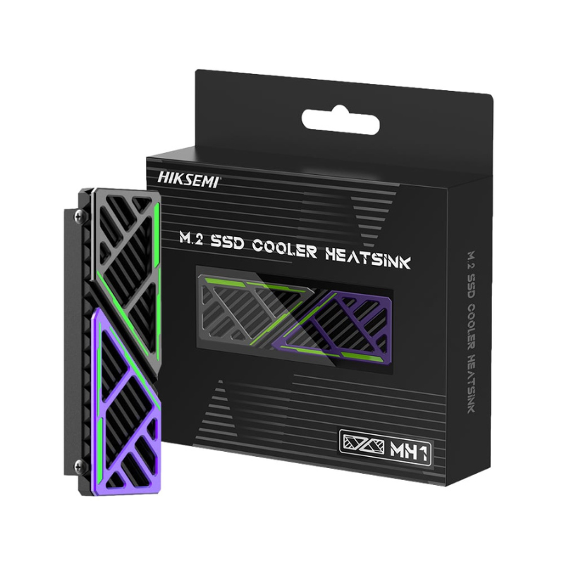 Hiksemi M.2 SSD COOLER HEATSINK MH1 - Black