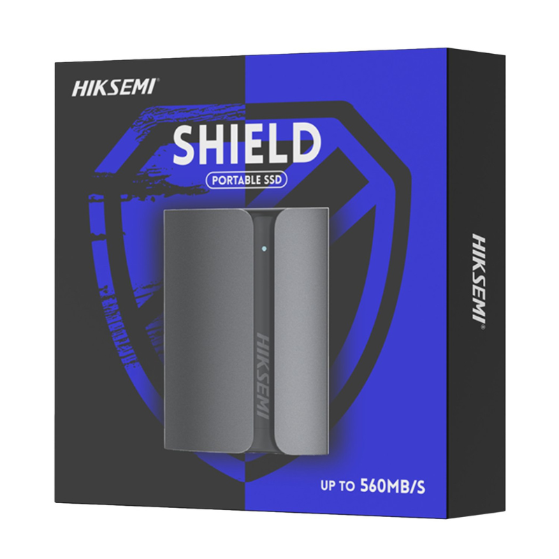 Hiksemi T300S Shield 512GB Type-C Portable SSD - Grey