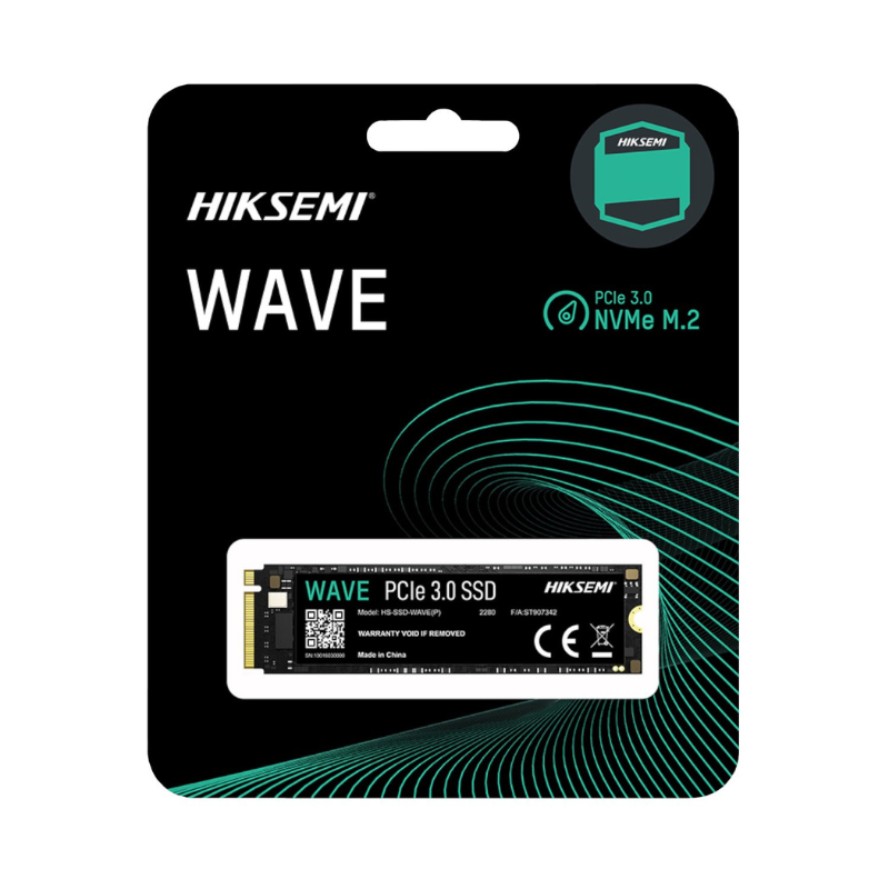 Hiksemi Wave(P) 128GB Gen3 M.2 NVMe 3D NAND SSD - Black
