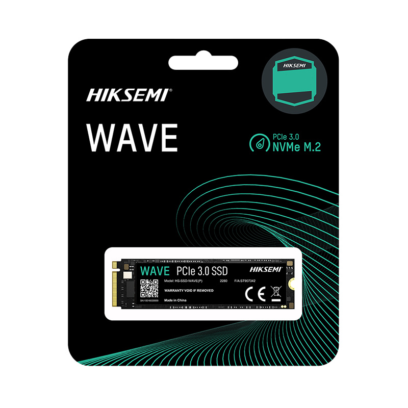 Hiksemi Wave(P) 512GB Gen3 M.2 NVMe 3D NAND SSD - Green