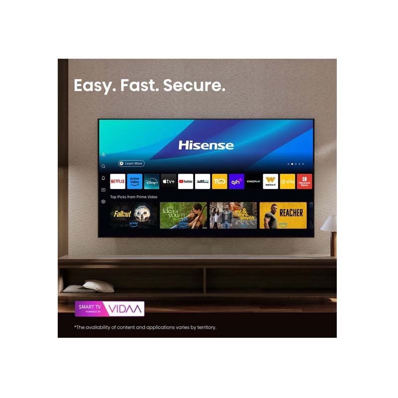 Hisense 43A4Q 43 Inch FHD VIDAA Smart TV - Black