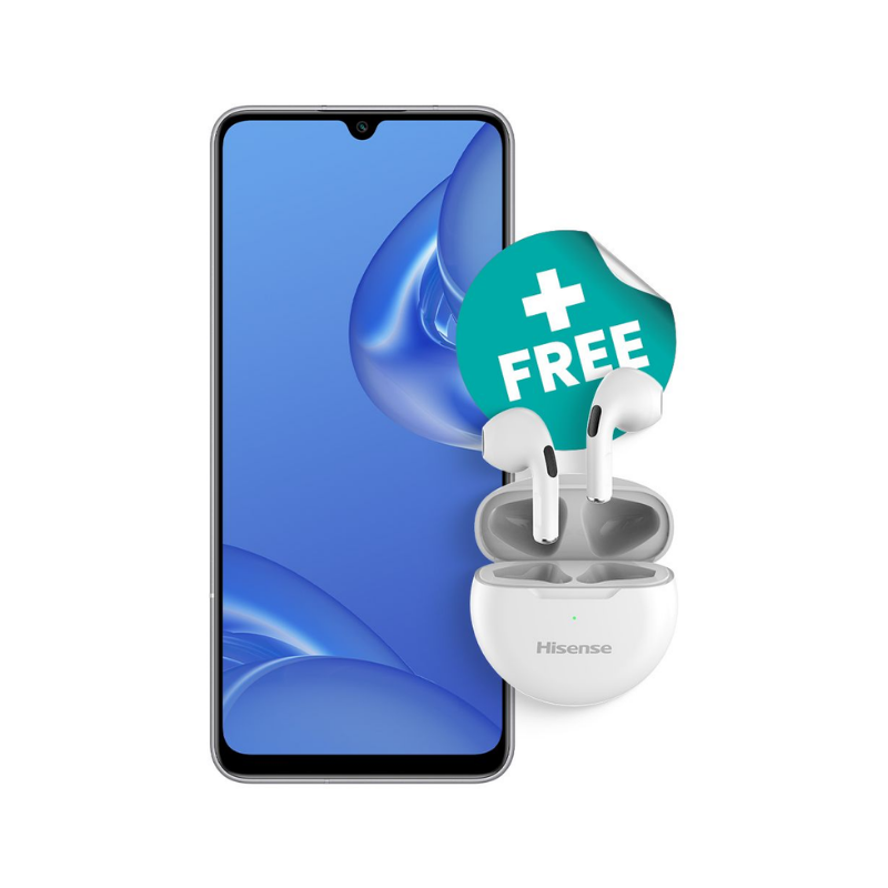 Hisense E73 4G 64GB + Earpods - White
