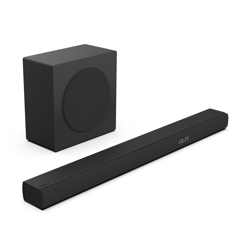 Hisense HS3100 3.1 Channel 480W Soundbar with Subwoofer - Black