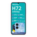 Hisense Infinity H72 4G Dual Sim 128GB - Blue - Blue