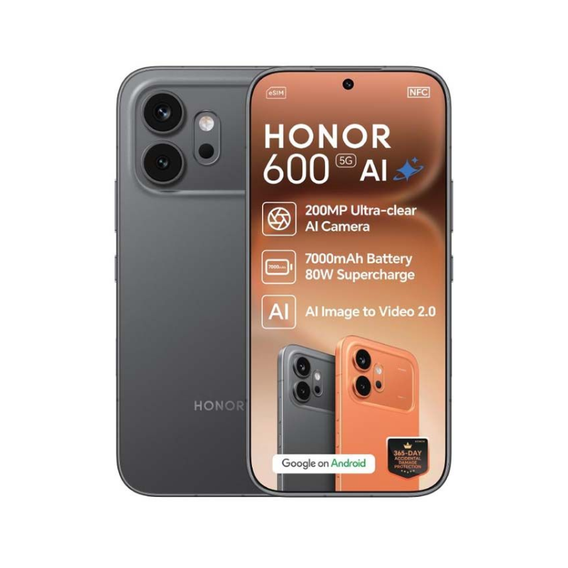 Honor 600 5G Dual Sim 256GB - Black - Black