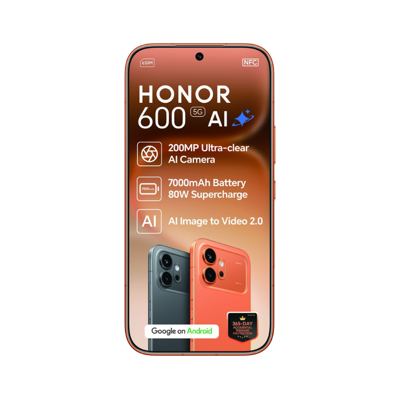 Honor 600 5G Dual Sim 256GB - Orange