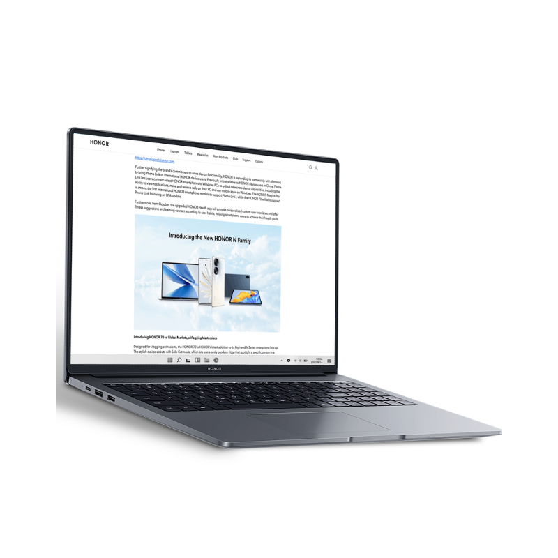 Honor Magicbook X16 i5 512GB Windows 11 Home +Bag + Mouse - Gray