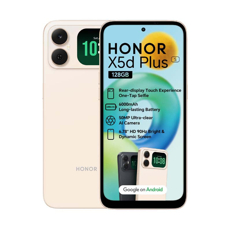 Honor X5d Plus s 4G Dual Sim 128GB - Sunrise Gold - Gold