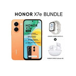 Honor X7e Orange 6/128GB 4G + Watch2i + Buds - Orange