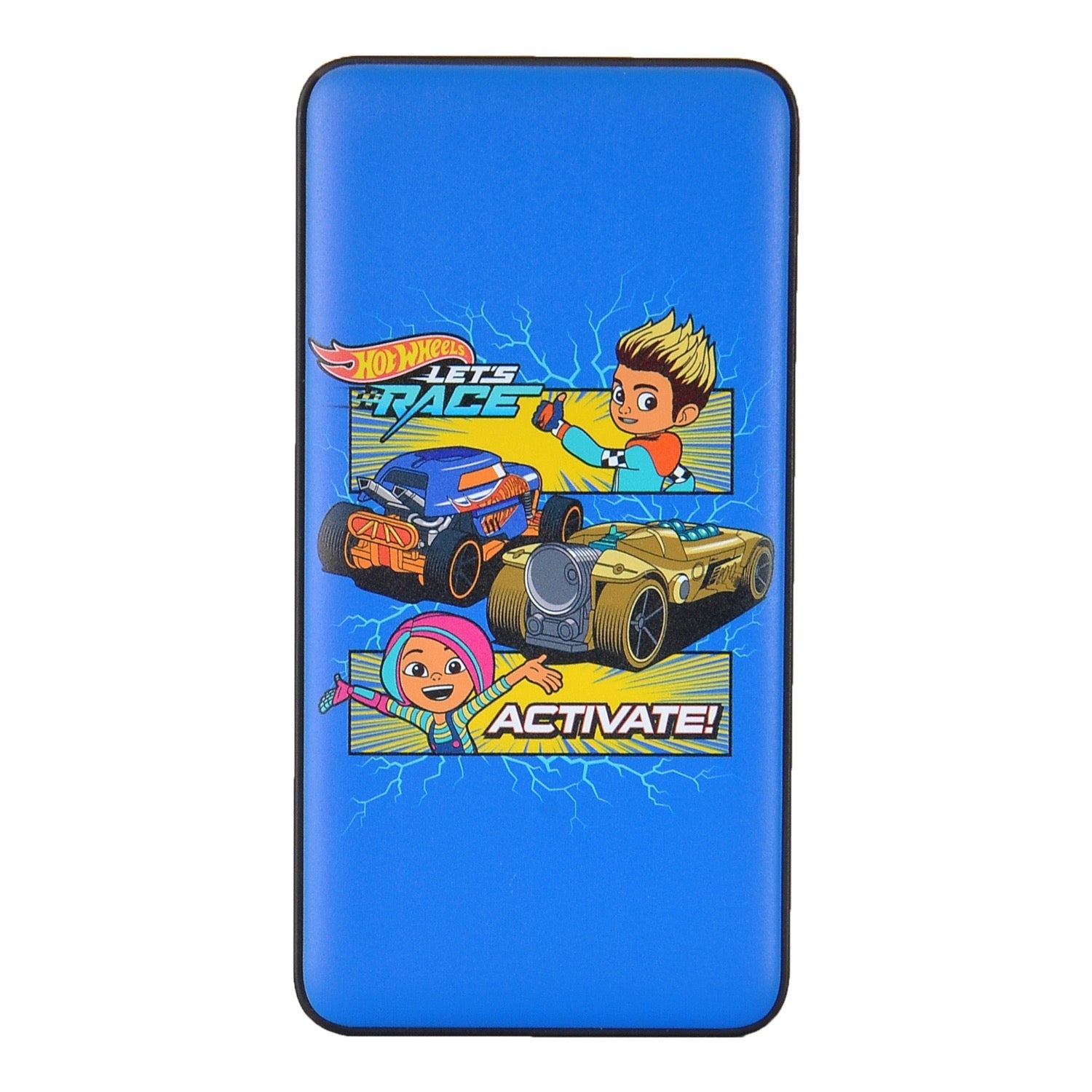 Hot Wheels PD Power Bank 10000mAh - Blue - Multicolour