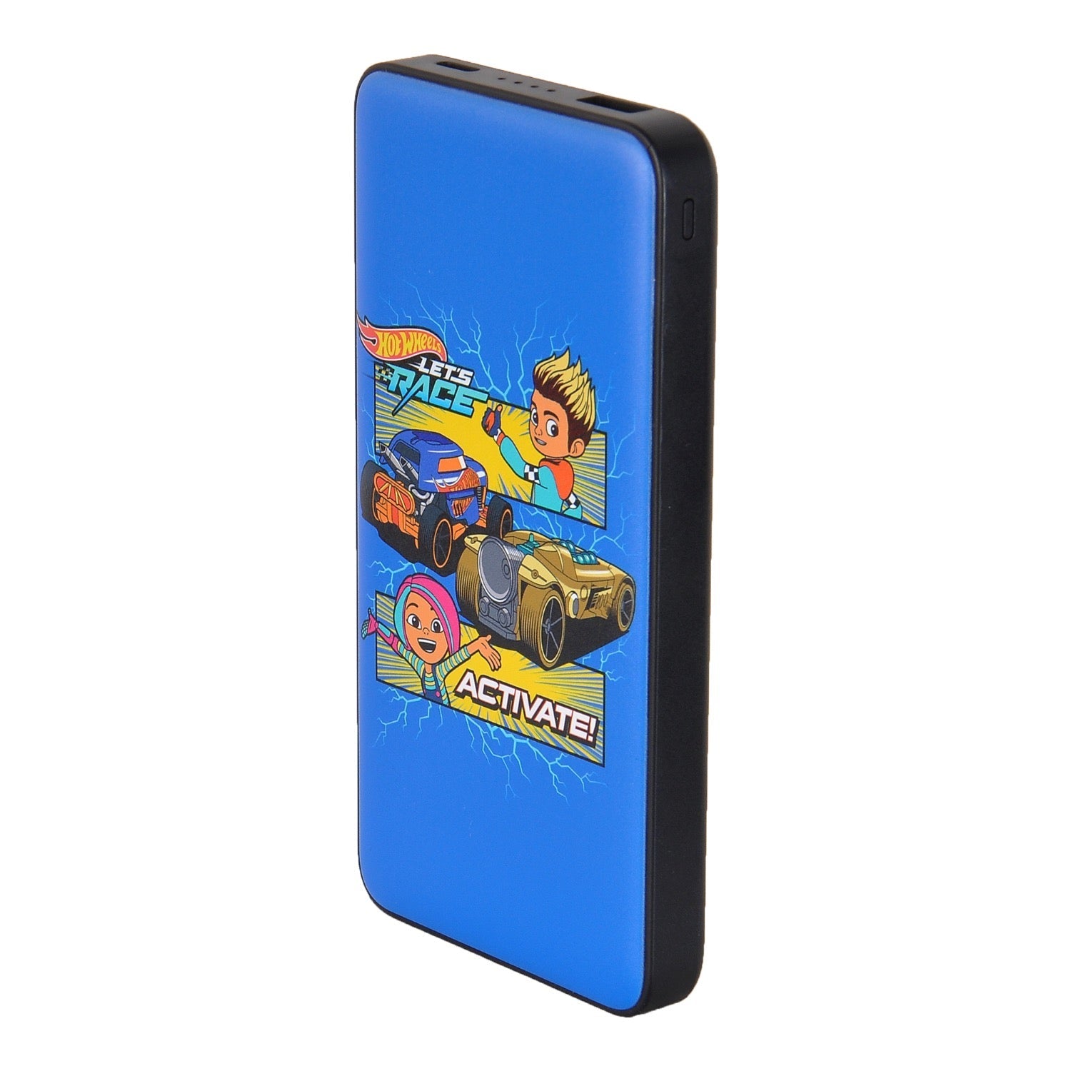 Hot Wheels PD Power Bank 10000mAh - Blue - Multicolour