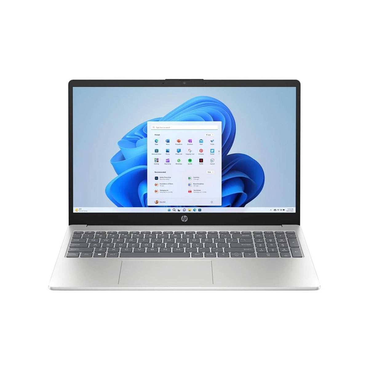 HP 15S 15.6’’ FHD UltraSlim AI Ultra 5-225U 16GB 512GB Windows 11 Home Notebook - Natural Silver