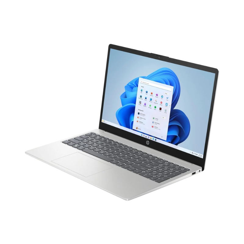 HP 15S 15.6’’ FHD UltraSlim AI Ultra 7-225U 16GB 512GB Windows 11 Home Notebook - Silver - Natural Silver