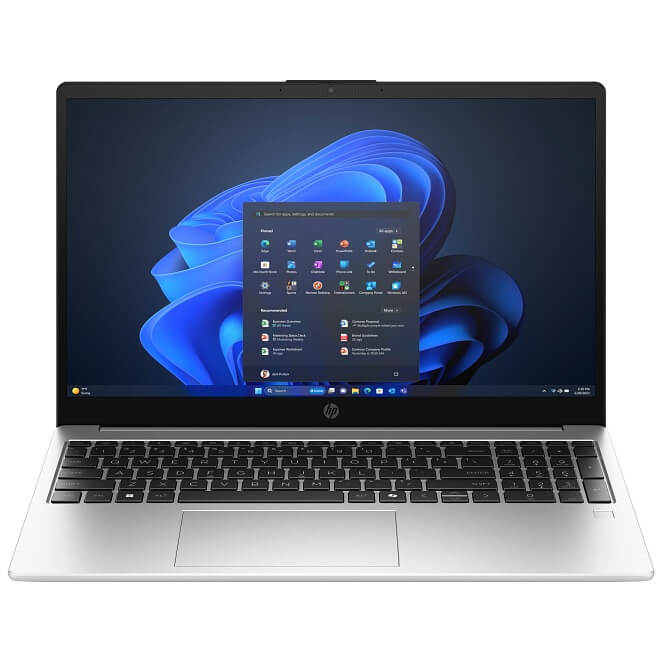HP 250R G10 15.6in Core 5 120U 8GB 512GB Windows 11 Pro Silver - Silver - Notebook