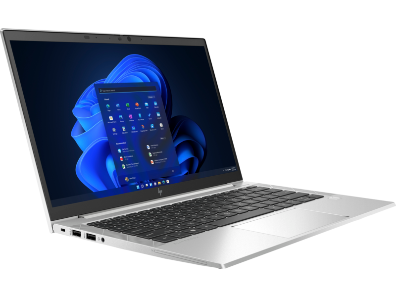 HP Elitebook 830 13.3 Inch i5 Laptop 8GB RAM 256GB SSD Windows 11 Pro - Silver - Silver