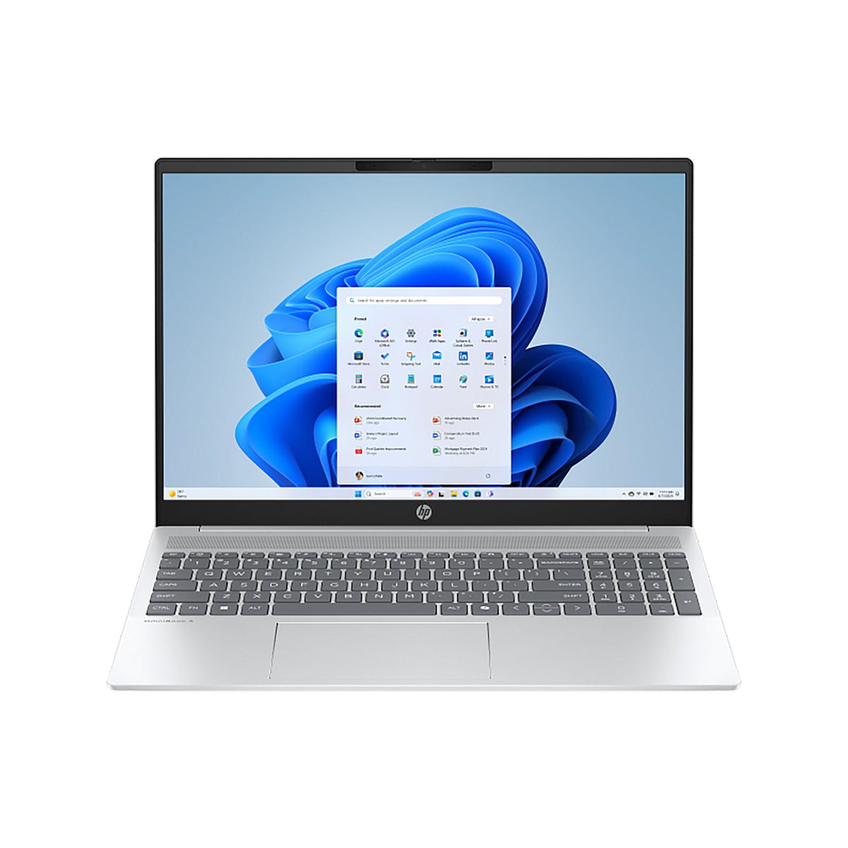 HP OmniBook 5 16-inch AI Ultra 5-225U 16GB 512GB Windows Home 11 Notebook - Silver - Glacier Silver