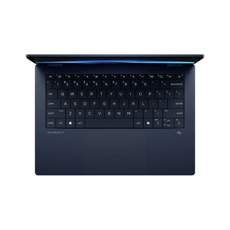 HP OmniBook X Flip 14-inch Touch AI Ultra 7-256V 16GB 1TB Windows 11 Home 2-in-1 Notebook - Blue - Atmospheric Blue