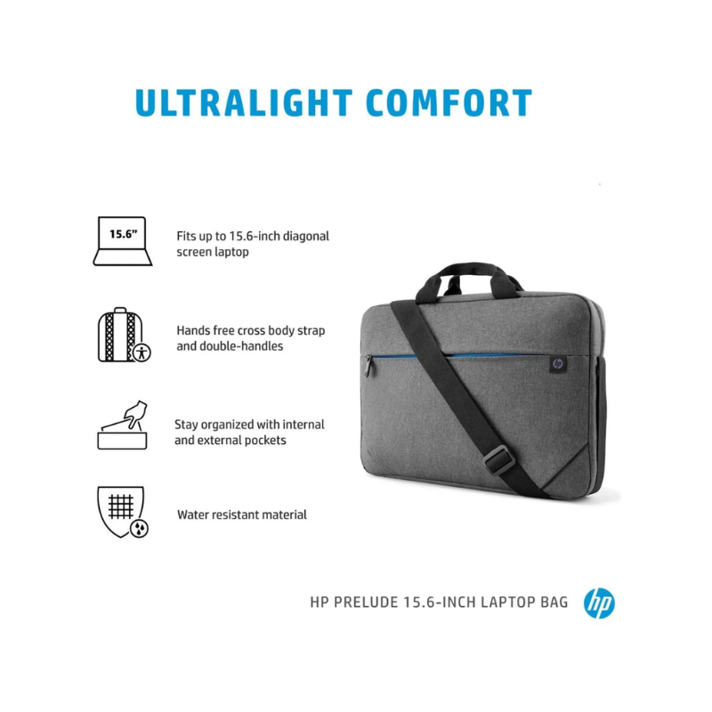 HP Prelude 15.6-inch Notebook Bag - Gery - Bag